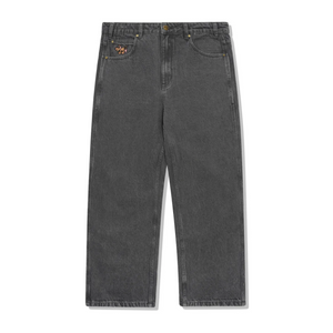 BUTTER GOODS - POOCH RELAXED DENIM JEANS WASHED GREY