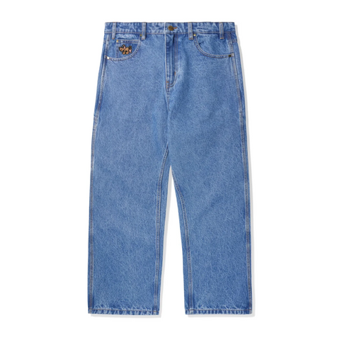 BUTTER GOODS - POOCH RELAXED DENIM JEANS WASHED INDIGO