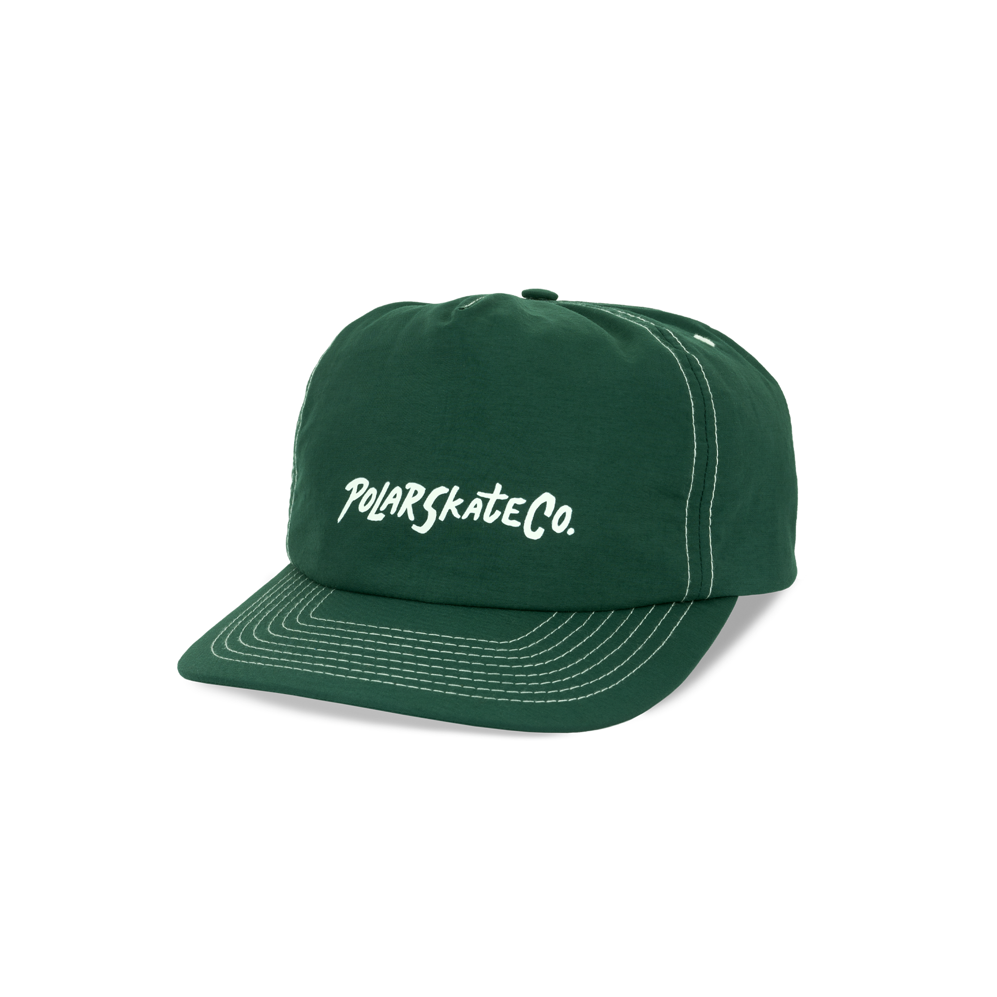 POLAR SKATE CO. - EARL CAP | SURF LOGO - DARK GREEN