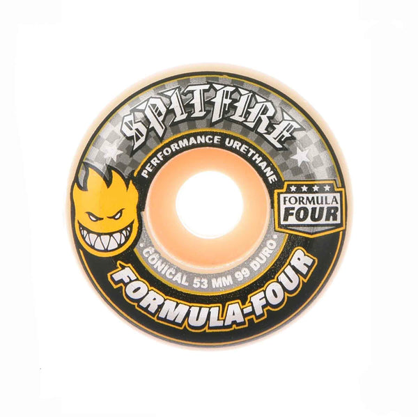 SPITFIRE - F4 / CONICAL YELLOW PRINT 99 DURO