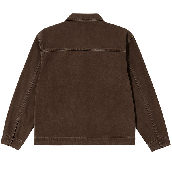 VANS PRO - SKATE GARAGE DENIM JACKET COAL BROWN