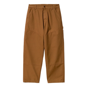 CARHARTT WIP - WIDE PANEL PANT - COTTON HAMILTON BROWN RINSED