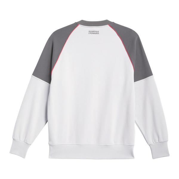ADIDAS SKATEBOARDING - WALLSTREET x OLYMPIQUE LYONNAIS CREWNECK LGSOGR/GREFIV