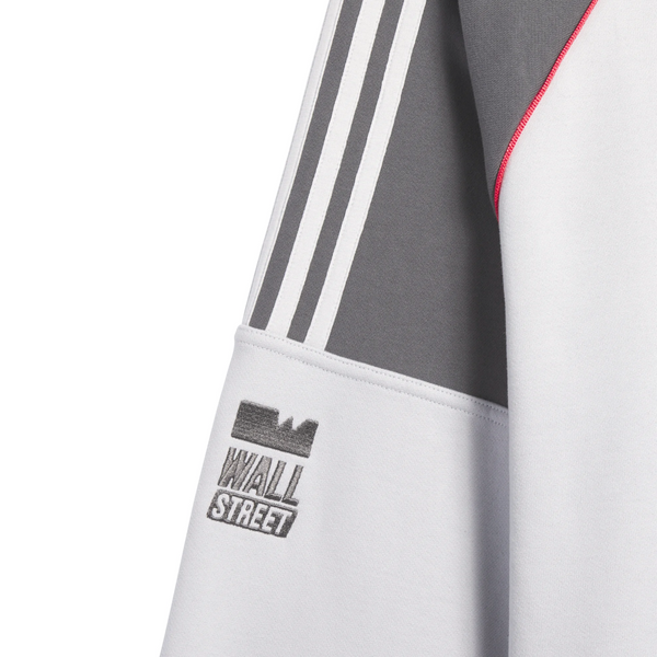 ADIDAS SKATEBOARDING - WALLSTREET x OLYMPIQUE LYONNAIS CREWNECK LGSOGR/GREFIV