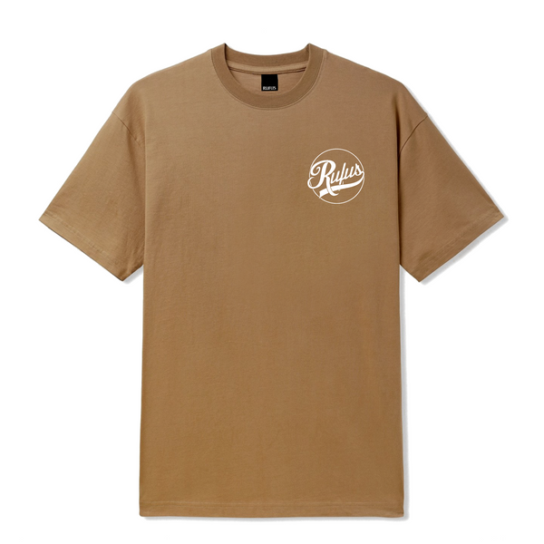 RUFUS - CIRCLE SHIRT - CARAMEL / BONE