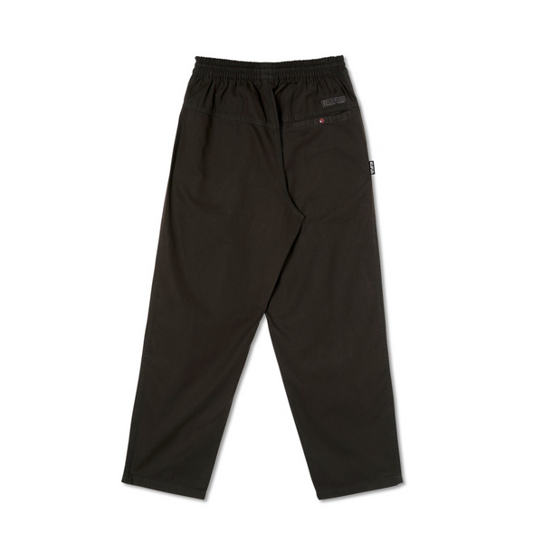RUFUS - CANVAS RELAXED PANTS - DARK CHOCOLATE