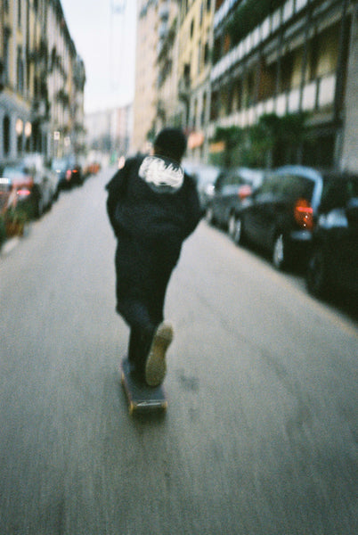 RUFUS - CANVAS RELAXED PANTS - BLACK