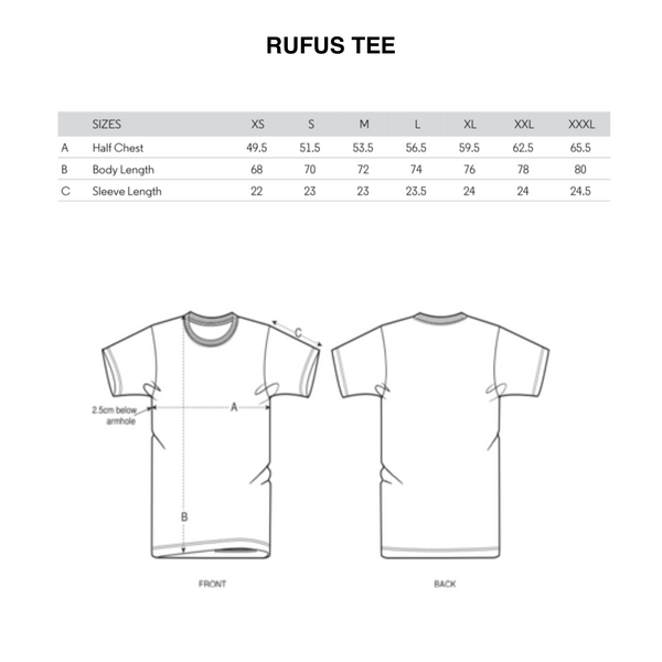RUFUS - CIRCLE SHIRT - CARAMEL / BONE
