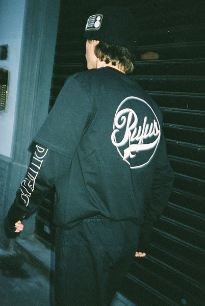 RUFUS - CIRCLE SHIRT - BLACK / BONE