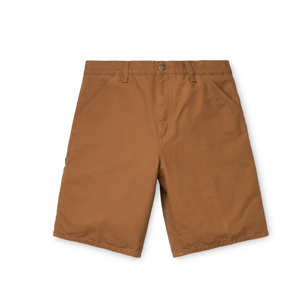 CARHARTT WIP SINGLE KNEE SHORT HAMILTON BROWN RINSED Rufus Macba